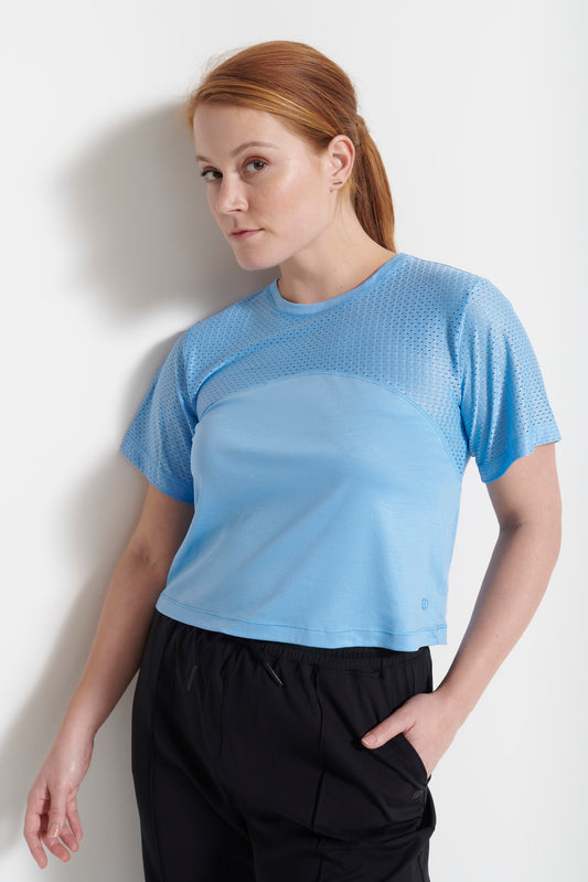 Linden Mesh Top